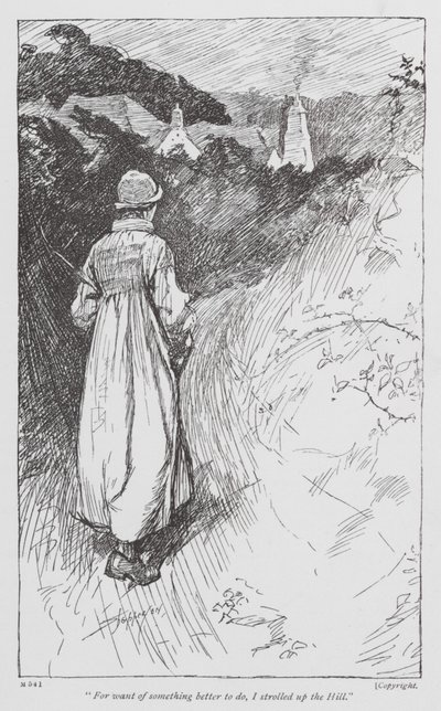 Illustration für Lavengro von George Borrow (Litho) von Claude Shepperson