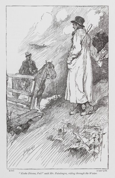 Illustration für Lavengro von George Borrow von Claude Shepperson