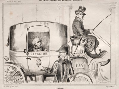 Aktualitäten: Die Unannehmlichkeiten öffentlicher Wagen: L