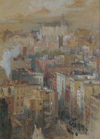 Ansicht von New York City, ca. 1910 von Colin Campbell Cooper