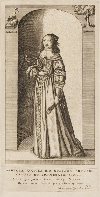 Sibylle Ursula, Prinzessin zu Braunschweig-Lüneburg von Conrad Buno
