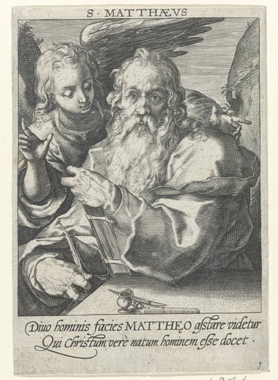 Evangelist Matthäus von Conrad Goltz (possibly)