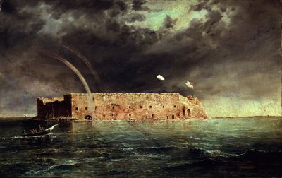 Ansicht von Fort Sumter, South Carolina, 1863 von Conrad Wise Chapman
