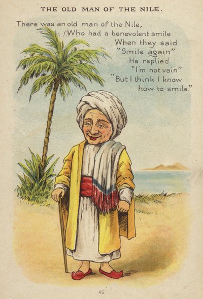 Kinderreim: Der alte Mann vom Nil von Constance Haslewood