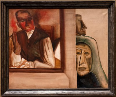 Der Raucher, ca. 1927 von Constant Permeke