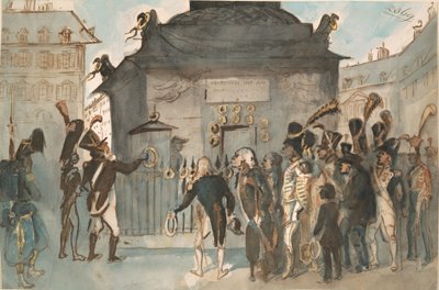 Alte Soldaten des Kaiserreichs von Constantin Guys