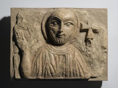 Büste eines Heiligen, aus Ägypten, 4.-5. Jahrhundert von Coptic Coptic