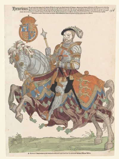 Porträt von Heinrich VIII. von England von Cornelis Anthonisz. (manner of)