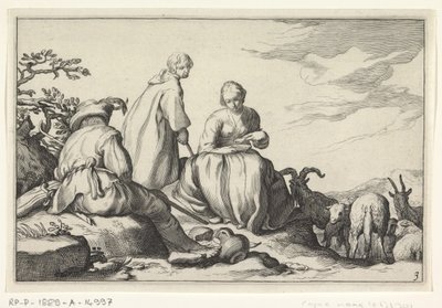 Schäfer von Cornelis Bloemaert (II) (possibly)