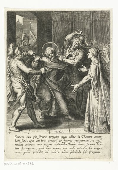 Thomas wird gefangen genommen von Cornelis Boel