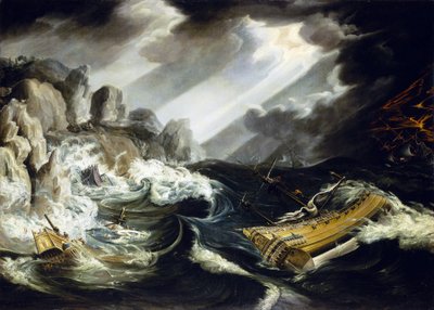 Das Schiffswrack des Schiffes 