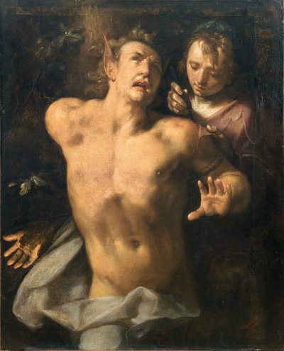 Die Häutung des Marsyas von Cornelis Cornelisz. Haarlem van