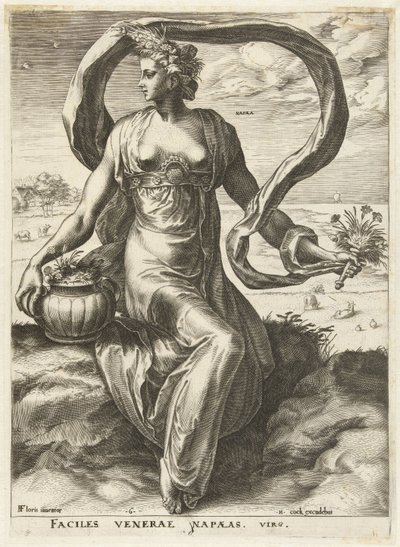 Napaea von Cornelis Cort