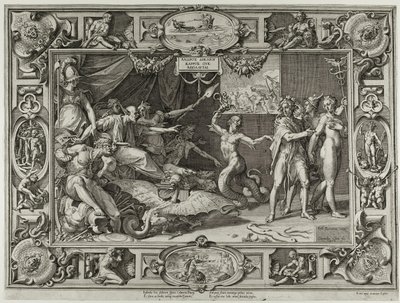 Die Verleumdung des Apelles von Cornelis Cort