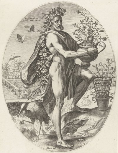 Vertumnus von Cornelis Cort
