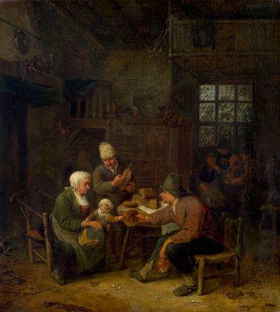 Interieur von Cornelis Dusart