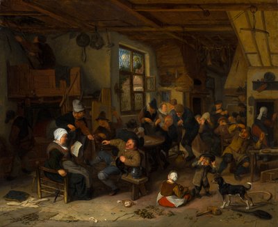 Bauernschenke von Cornelis Dusart