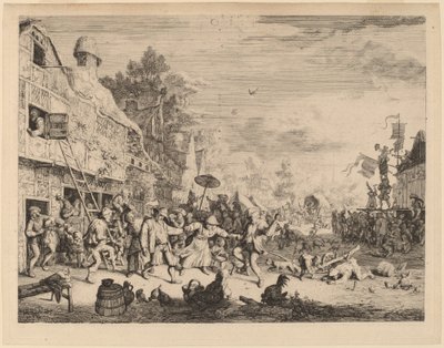 Dorffest von Cornelis Dusart