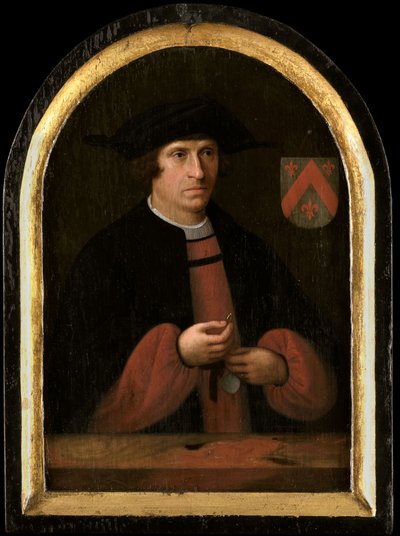 Porträt von Frans van Schoterbosch, um 1620 von Cornelis Engelsz