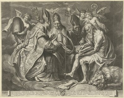 Die vier Kirchenväter von Cornelis Galle (I)