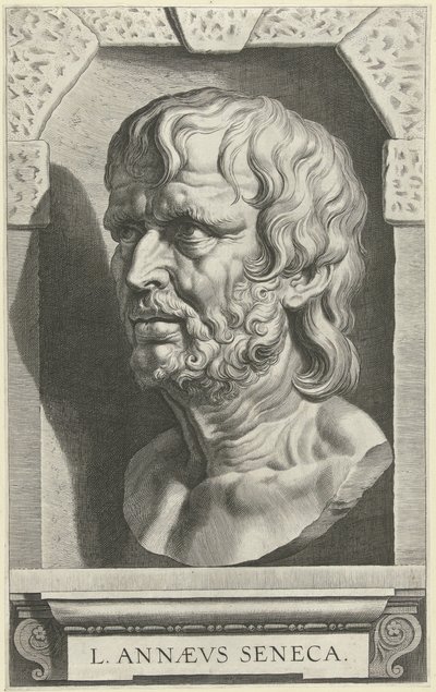 Porträtbüste von Seneca von Cornelis Galle (I)