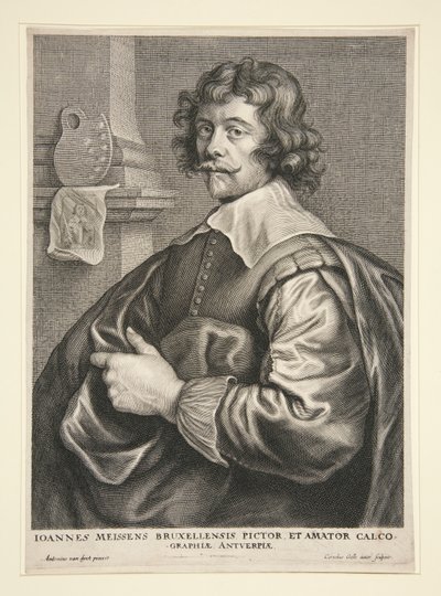 Joannes Meissens, Maler und Verleger in Brüssel von Cornelis Galle II