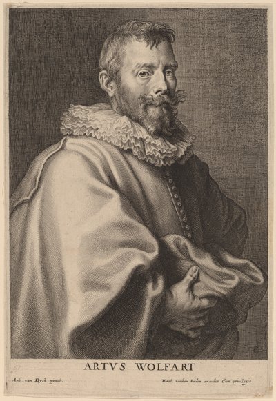 Artus Wolfart von Cornelis Galle I after Sir Anthony van Dyck