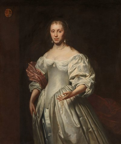 Porträt von Cornelia Craen van Haeften (1622-1678) von Cornelis Janssens van Ceulen (II) (attributed to)