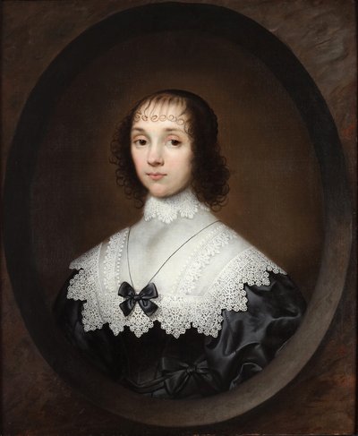 Porträt von Lady Waterpark von Cornelis Janssens van Ceulen