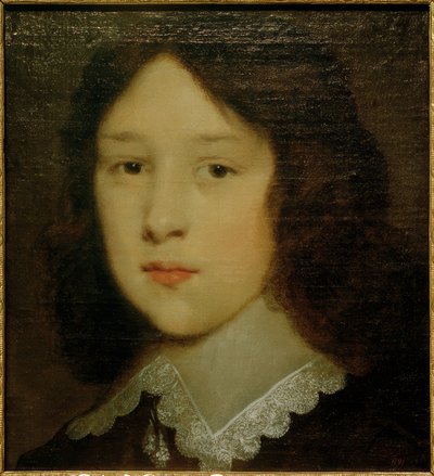 Porträt eines jungen Mannes von Cornelis Johnson van Keulen