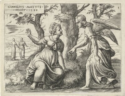 Vorhersage der Geburt Simsons von Cornelis Massijs
