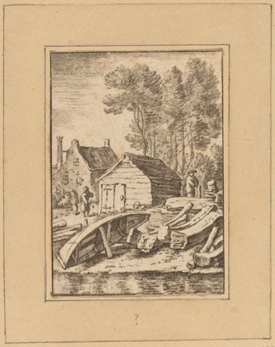 Werft, 1761, veröffentlicht 1765 von Cornelis Ploos van Amstel
