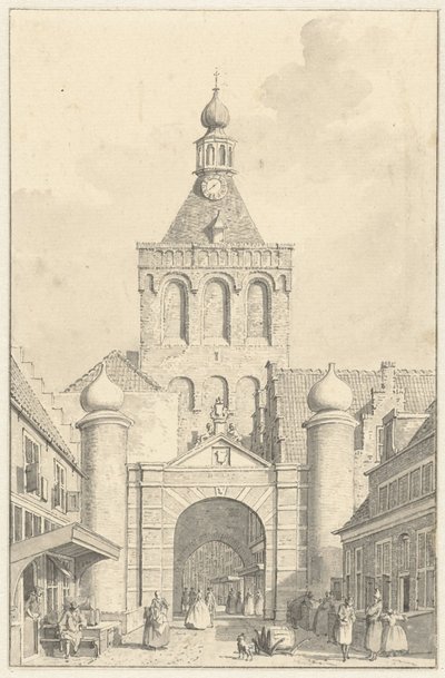 Das Binnenpoort in Culemborg von Cornelis Pronk
