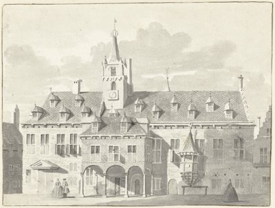 Das Rathaus von Gorinchem von Cornelis Pronk