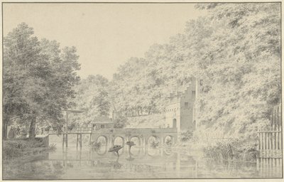 Tor des Schlosses in Buren von Cornelis Pronk