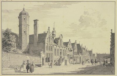 Das Rathaus in Sneck von Cornelis Pronk
