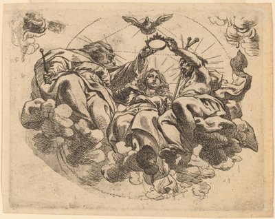 Krönung der Jungfrau von Cornelis Schut I
