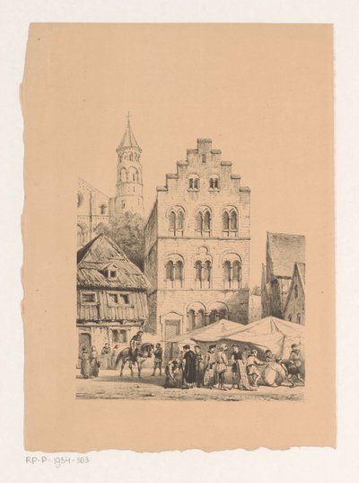 Häuser aus dem 12. Jahrhundert von Cornelis Springer