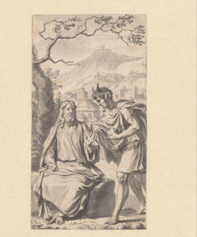 Das Fort Manaar auf Ceylon, von der Flussseite gesehen von Cornelis Steiger