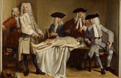 Anatomische Lektion von Dr. Willem Röell von Cornelis Troost