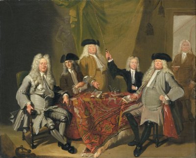 Die Inspektoren des Collegium Medicum von Cornelis Troost