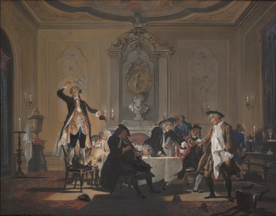 Rumor erat in casa von Cornelis Troost