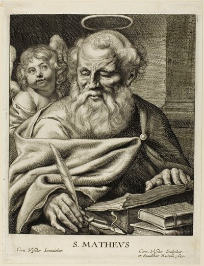 Sankt Matthäus von Cornelis Visscher