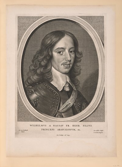 Wilhelm II., Prinz von Oranien, aus Neun Porträts von Cornelis Visscher