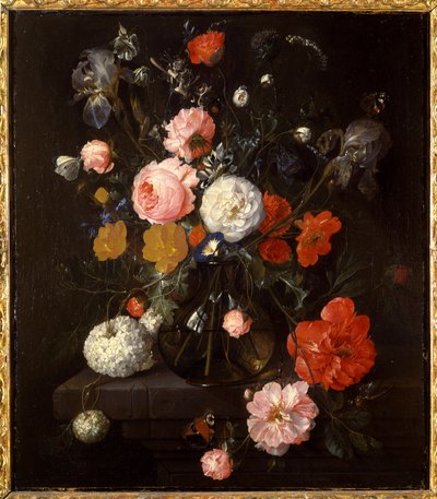 Vase mit Blumen von Cornelis de Heem