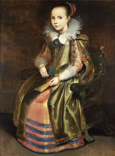 Elisabeth Vekemans als kleines Mädchen von Cornelis de Vos