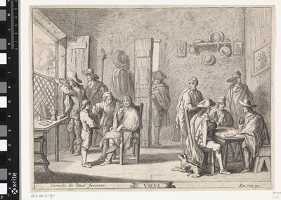 Gesicht von Cornelis de Wael