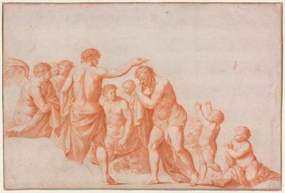 Die Taufe Christi von Cornelis van Poelenburgh