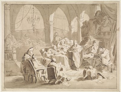 Christus als Zwölfjähriger im Tempel von Cornelis van der Griendt