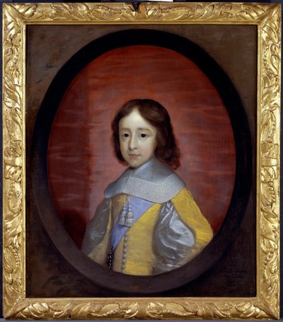 Porträt von Wilhelm III. von Oranien-Nassau als Kind von Cornelius Janssen van Ceulen